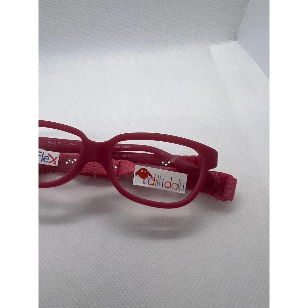 Dilli Dalli IntelliFlex Kids Glasses Frames Raspberry Tutti Frutti